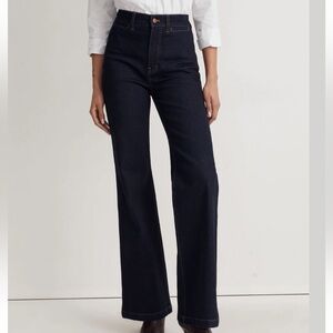 Madewell 11” high rise flare
